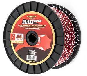 Arnold Maxi Edge Series WLM-3105 Trimmer Line Spool, 0.105 in Dia, 665 ft L, Polymer