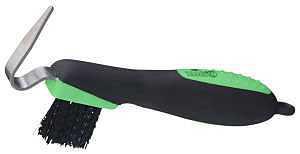 Tough1 Great Grips Hoof Pick with Brush