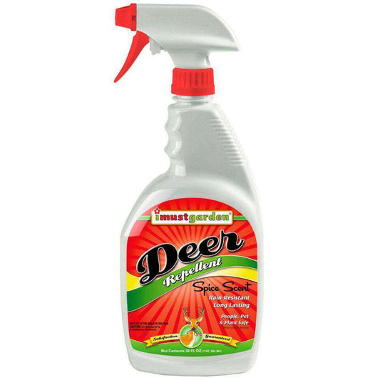 imustgarden Deer Repellent Spray 32oz (Mint Scent )