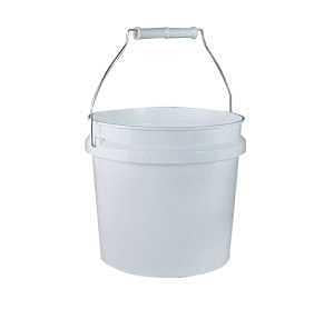 ENCORE Plastics 10128 Paint Pail, 1 gal Capacity, HDPE, White