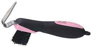 Tough1 Great Grips Hoof Pick with Brush