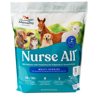 Manna Pro Nurse All Multi-Species Milk Replacer - 8 lb
