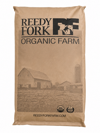 Reedy Fork Organic Layer Feed Corn and Soy Free (50 lb bag)