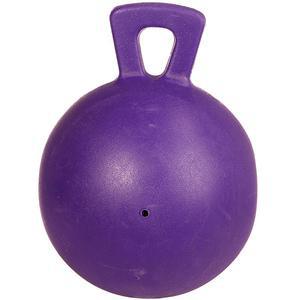 10" TUG-N-TOSS JOLLY BALL PURPLE