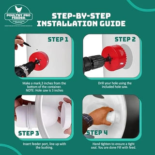 Poultry Pro Feeder Kit