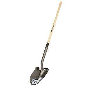 Vulcan 34461 Shovel, 14 ga, Wood Handle, Long Handle, 48 in L Handle