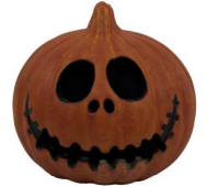 Skull Jack - Skull Face Jack-O'-Lantern Halloween Pumpkin Decor