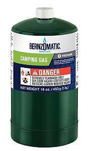 BernzOmatic 327774 Camping Gas Cylinder, 16.4 oz