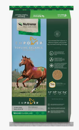 Nutrena Empower Topline Balance Horse Supplement, 40-lb bag