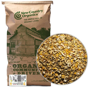 New Country Organic LAYER FEED NO CORN 50#