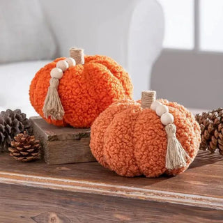 Fabric Pumpkin Tabletop Decor