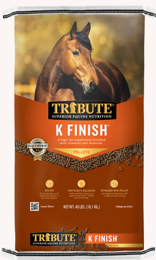 Tribute K Finish Extruded, High Fat Supplement