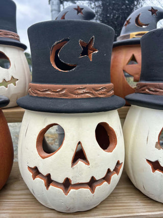 M706-SM Warlock Pumpkin Small  (14")