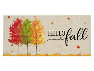 Hello Fall Autumn Trees Sassafras Switch Mat