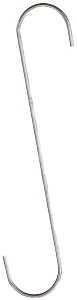 Glamos Wire 742012A Extension Hook, 12 in L, 13 in H, Galvanized Steel