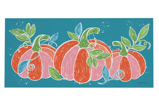 Fun Bright Pumpkin Sassafras  Switch Mat