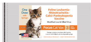 Focus Cat Vax 3 Plus FeLV Vaccine