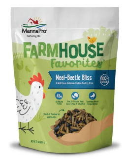Manna Pro Farmhouse Favorites™ Meal-Beetle Bliss Poultry Treat 2 lb