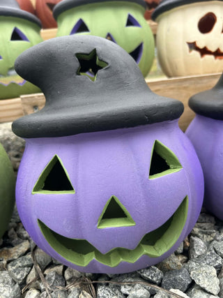 Purple - H014 Witch Hat Jill (9")