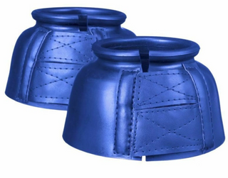 Medium Tough1 Heavy Duty Ribbed Bell Boots - BLUE
