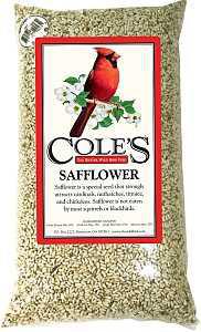 Cole's SA10 Straight Bird Seed, 10 lb Bag, Ingredients: 100% Safflower