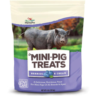Manna Pro Mini-Pig Treats Berries & Cream - 4 lb
