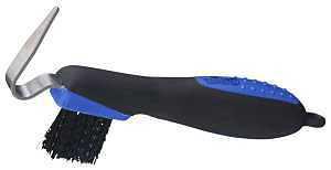 Tough1 Great Grips Hoof Pick with Brush