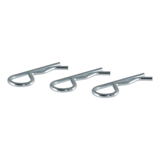 Curt 21602 Hitch Clip, 3-1/4 in OAL, Steel, Zinc-Plated