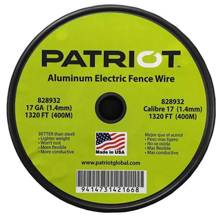 17ga Aluminum Wire 1320ft roll