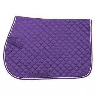Tough1 Quilted Square Saddle Pad Purple