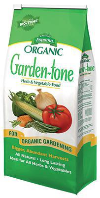 Espoma Organic Garden Tone Fertilizer (3-4-4, 18 lbs)