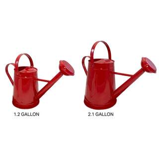1.2 gal Green Metal Watering Can